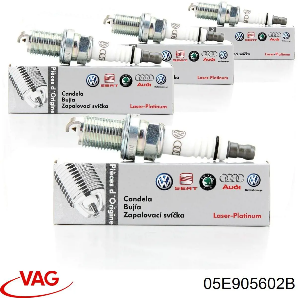 Compre 05E905602B VAG Vela de ignição