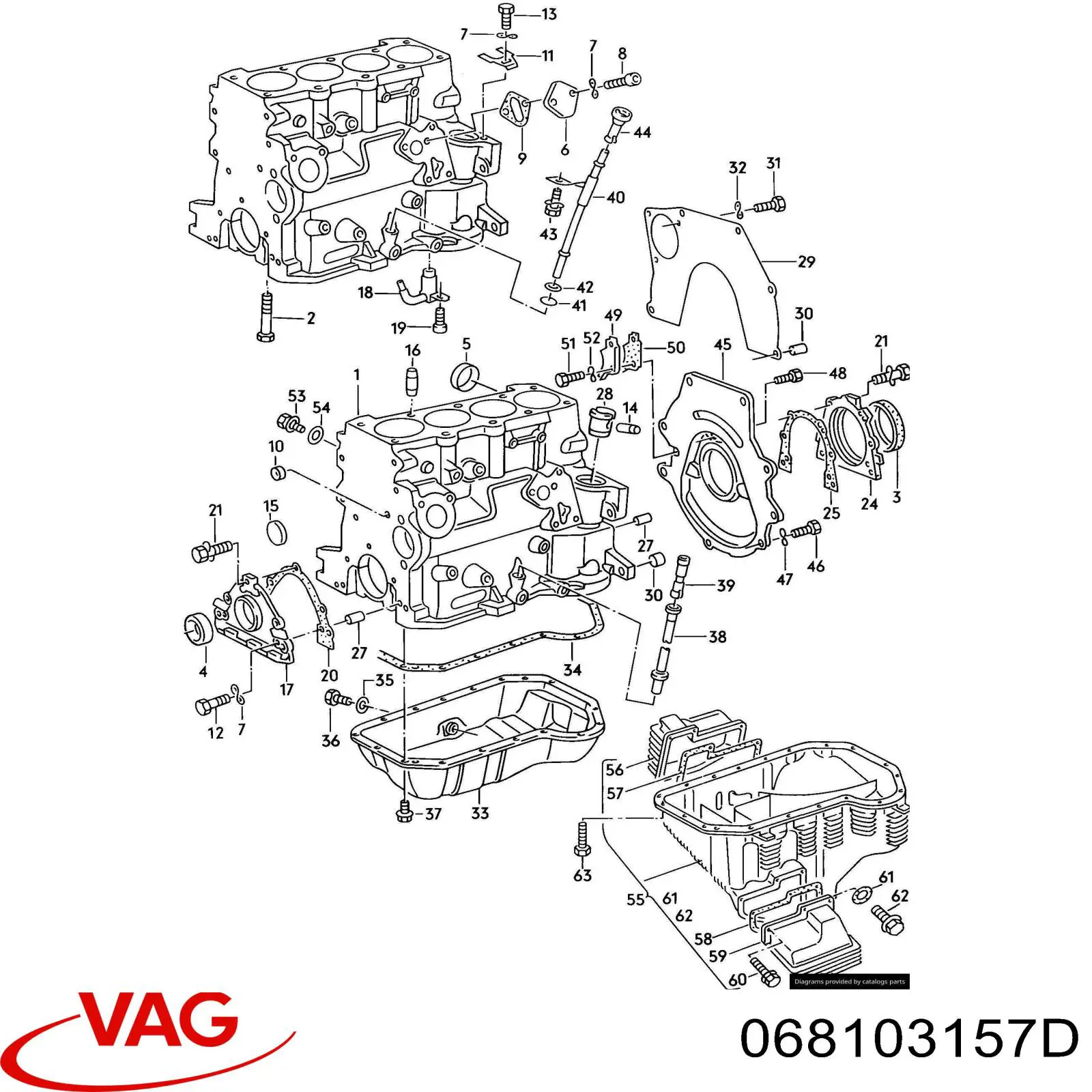 Compre 068103157D VAG Injetor de óleo