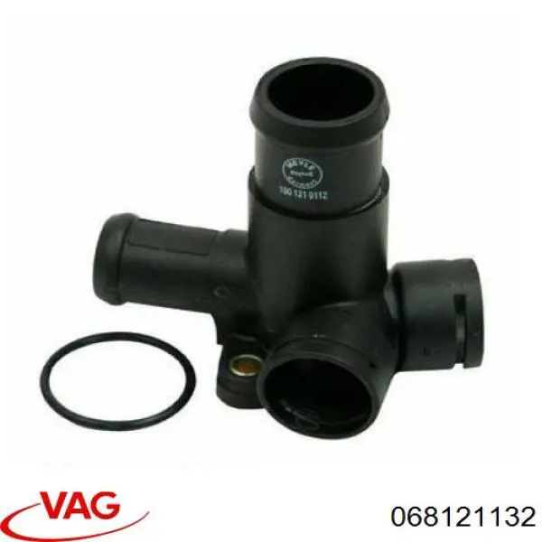 Flange do sistema de esfriamento (união em T) VAG 068121132 preço, a partir de 7,79 USD