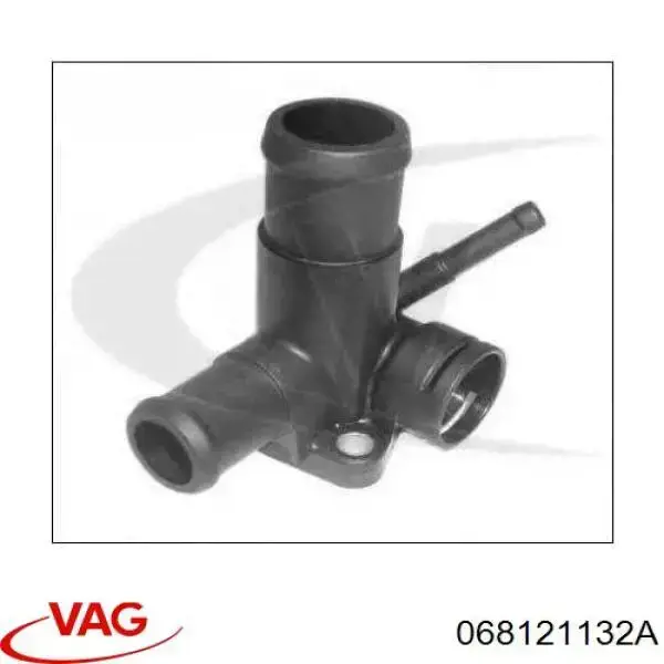 Flange do sistema de esfriamento (união em T) VAG 068121132A preço, a partir de 6,81 USD
