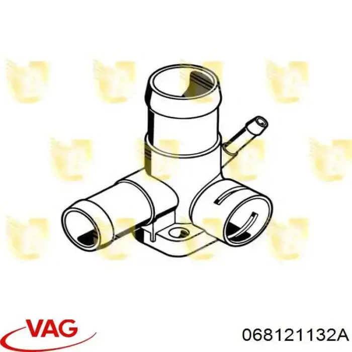 Compre 068121132A VAG Flange do sistema de esfriamento (união em T)