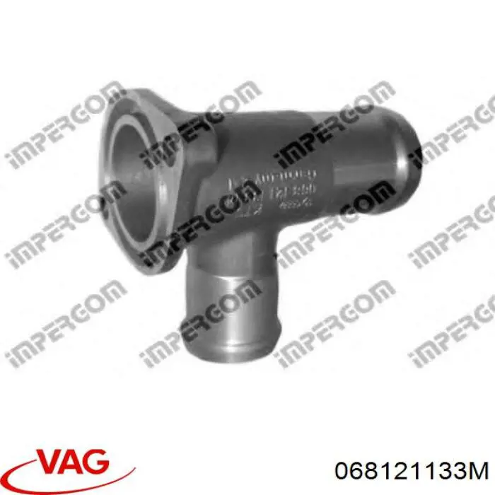 068121133M VAG Flange do sistema de esfriamento (união em T)