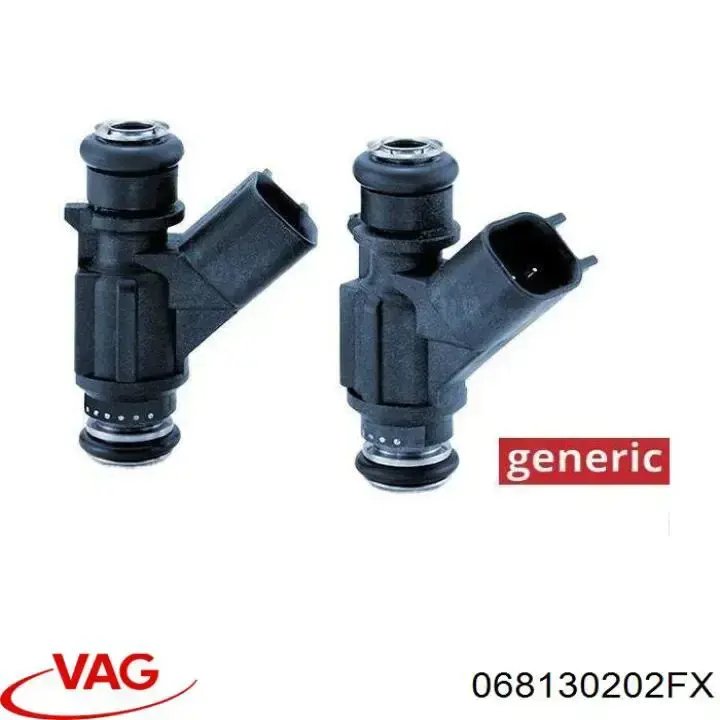 Injetor de injeção de combustível VAG 068130202FX preço, a partir de 28,94 USD