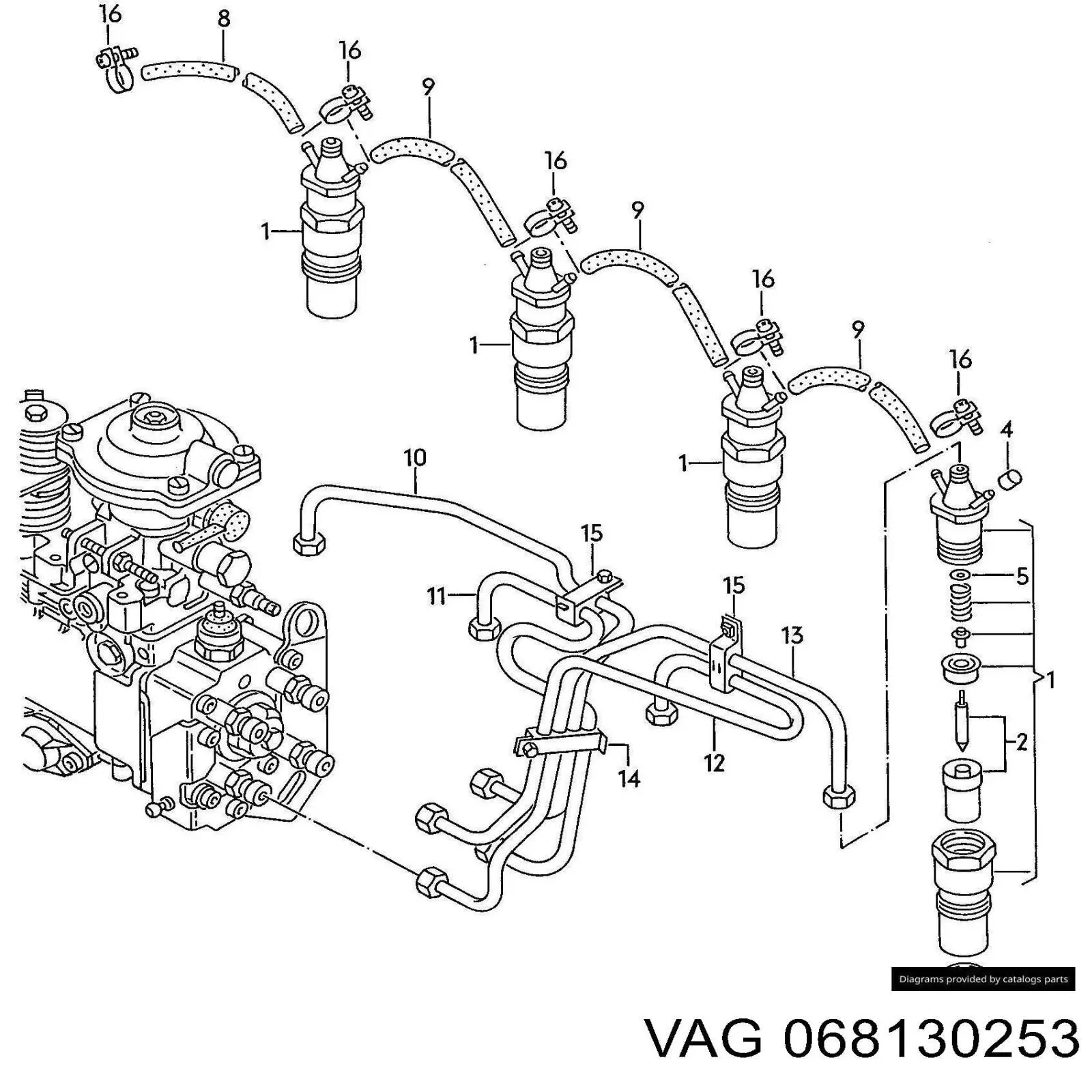 VAG 068130253 preço, a partir de 1,99 USD