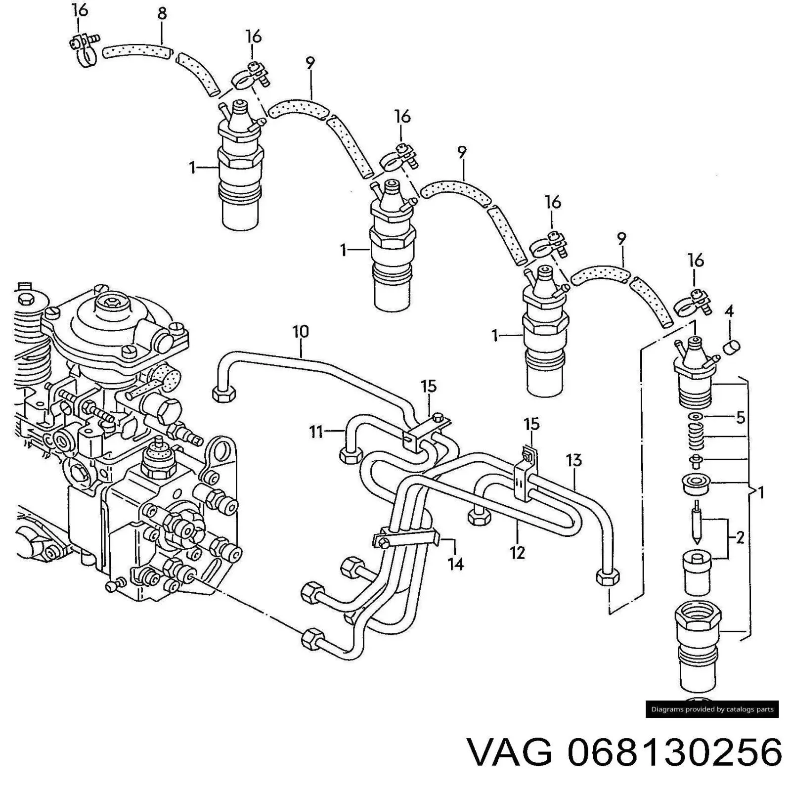  VAG 068130256 preço, a partir de 5,74 USD