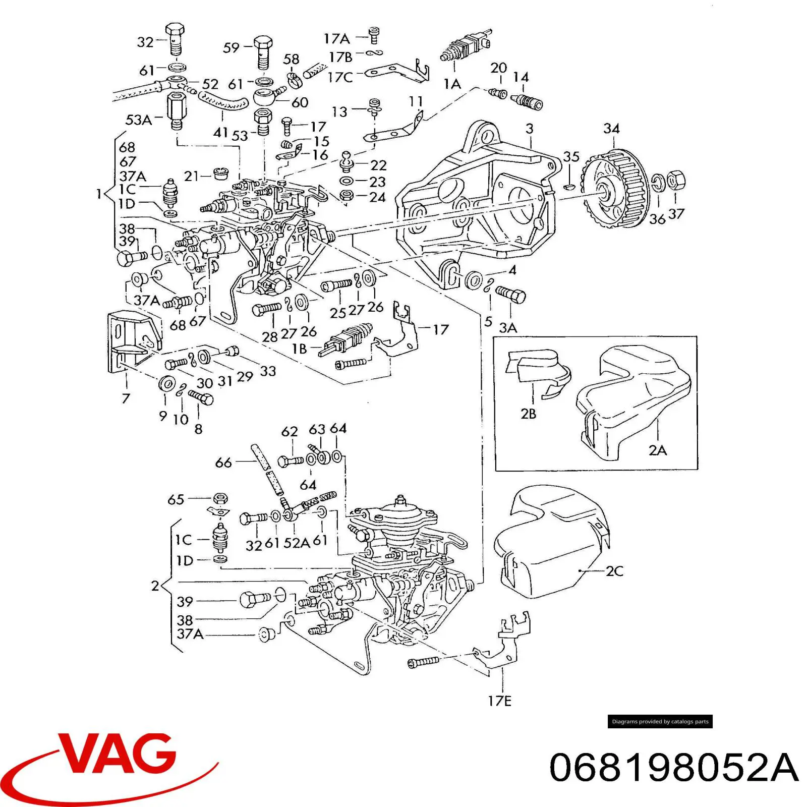  VAG 068198052A preço, a partir de 47,45 USD