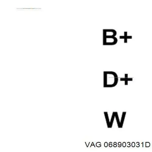 068903031D VAG Gerador