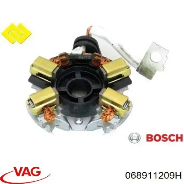 Compre 068911209H VAG Porta-escovas do motor de arranco