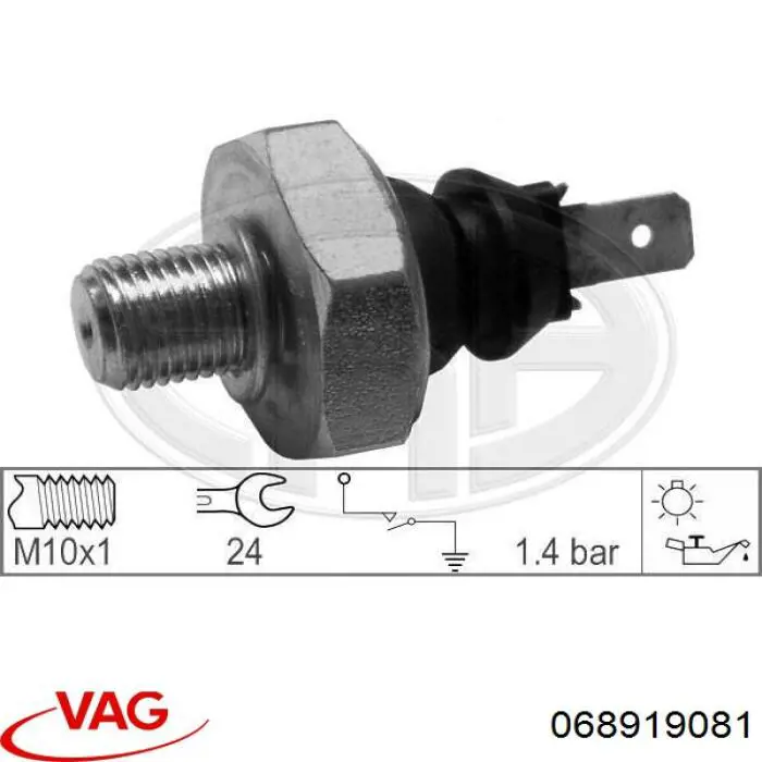 Sensor de pressão de óleo VAG 068919081 preço, a partir de 6,34 USD