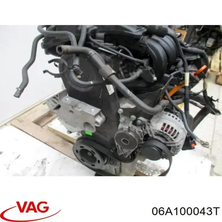 06A100043T VAG Motor montado