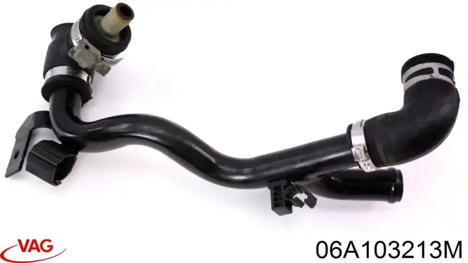 Cano derivado de ventilação de cárter (de separador de óleo) VAG 06A103213M preço, a partir de 137,64 USD