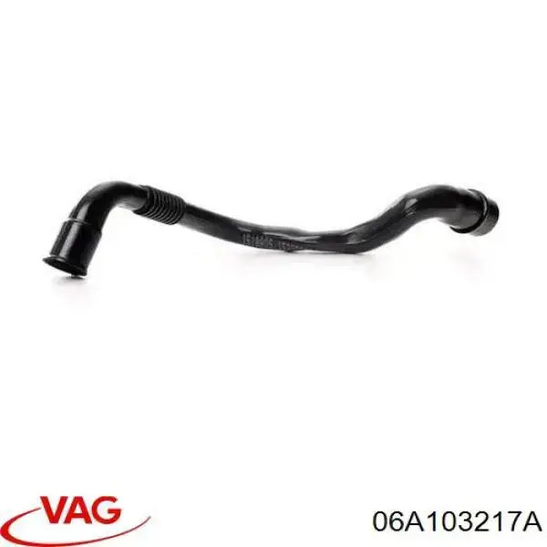 06A103217A VAG Cano derivado de ventilação de cárter (de separador de óleo)
