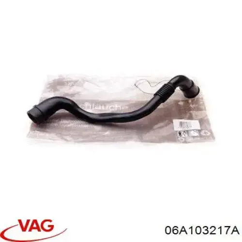 Cano derivado de ventilação de cárter (de separador de óleo) VAG 06A103217A preço, a partir de 38,60 USD