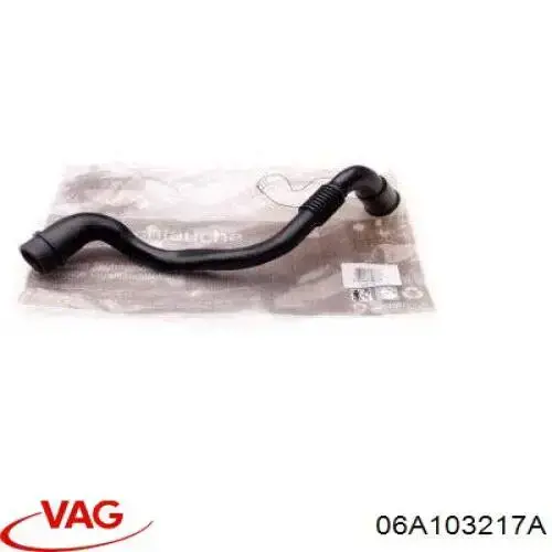 Compre 06A103217A VAG Cano derivado de ventilação de cárter (de separador de óleo)
