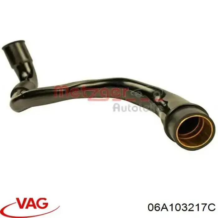 Cano derivado de ventilação de cárter (de separador de óleo) VAG 06A103217C preço, a partir de 16,99 USD