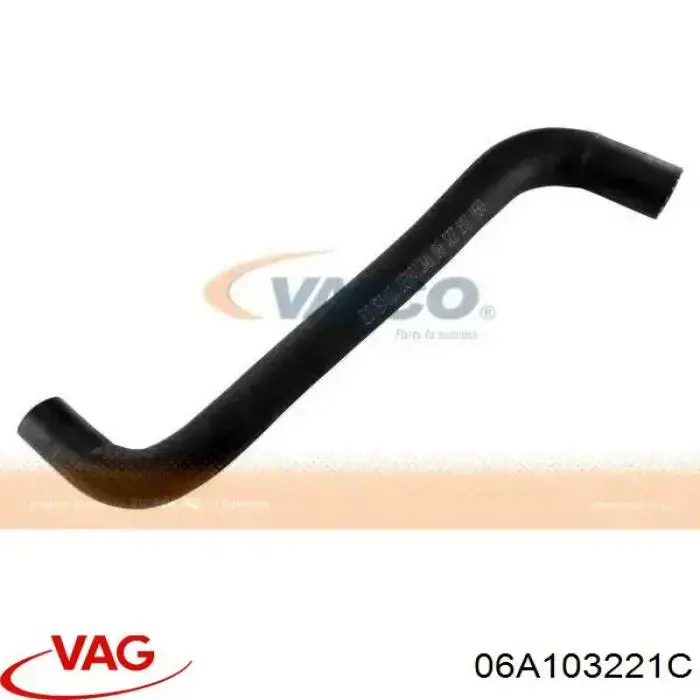 Compre 06A103221C VAG Cano derivado de ventilação de cárter (de separador de óleo)