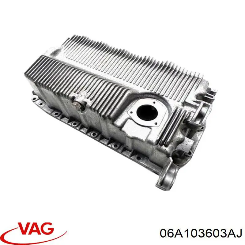 06A103603AJ VAG Panela de óleo de cárter do motor