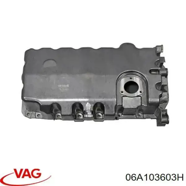 06A103603H VAG Panela de óleo de cárter do motor