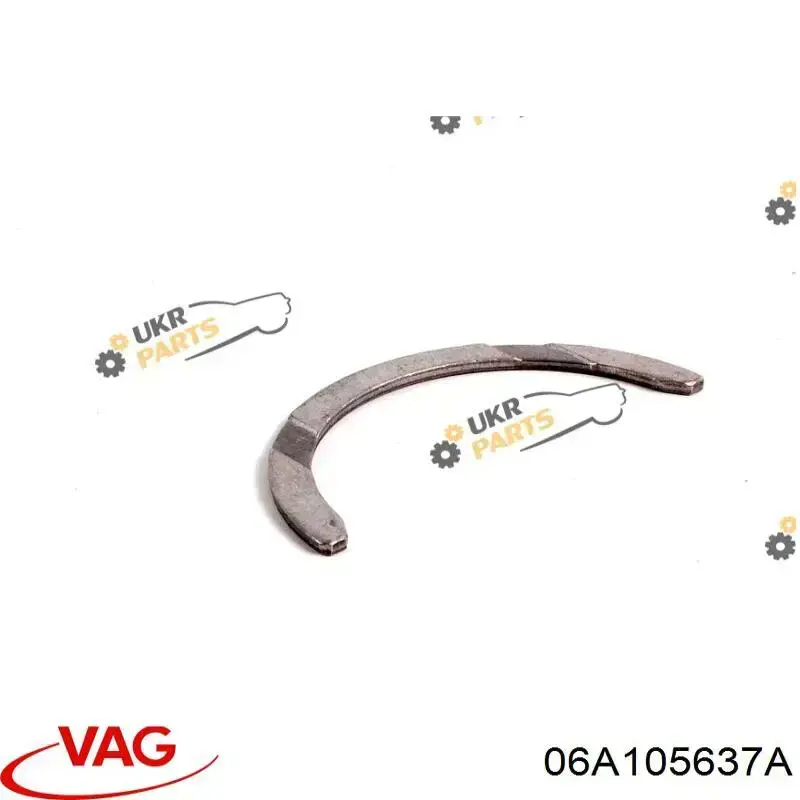 Semianel de suporte (de carreira) de cambota, STD, kit 029AS20868000 Mahle Original