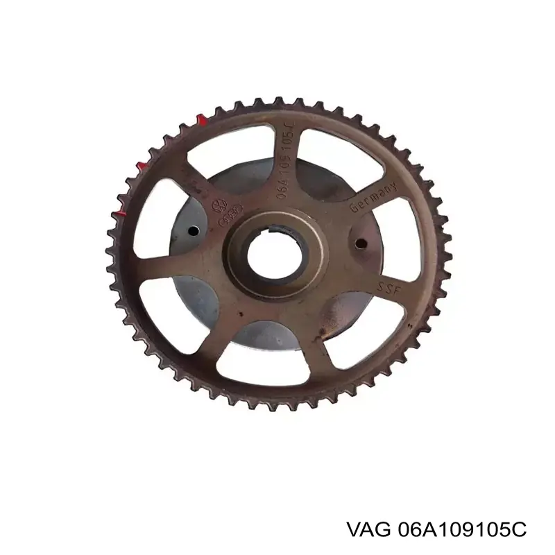 06A109105C VAG Engrenagem de cadeia da roda dentada da árvore distribuidora de motor