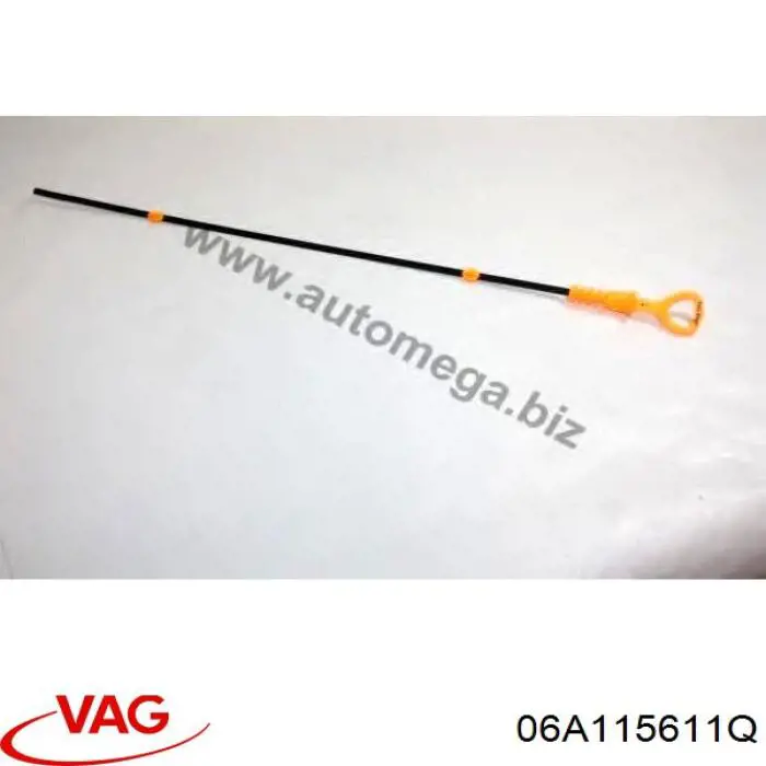 Compre 06A115611Q VAG Sonda (indicador) do nível de óleo no motor