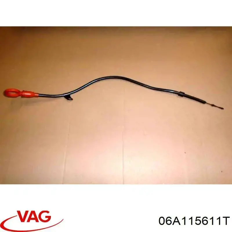  Sonda (indicador) do nível de óleo no motor Volkswagen Multivan T5 monovolume (7HM, 7HN, 7HF, 7EF, 7EM, 7EN) (2003 - 2016) T5