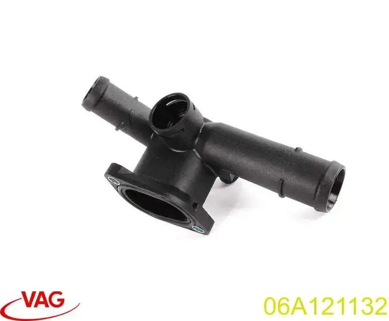 Flange do sistema de esfriamento (união em T) VAG 06A121132 preço, a partir de 5,12 USD
