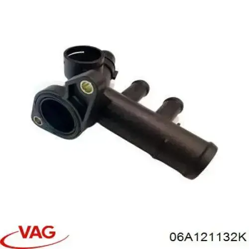 06A121132K VAG Flange do sistema de esfriamento (união em T)