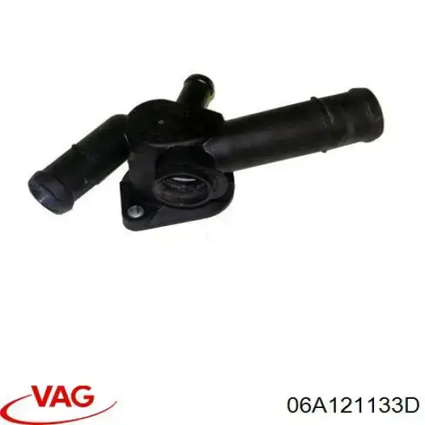 Flange do sistema de esfriamento (união em T) VAG 06A121133D preço, a partir de 5,12 USD