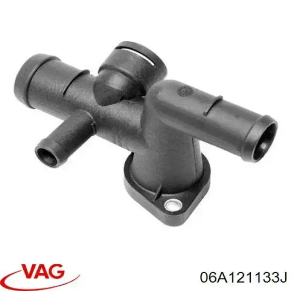 Flange do sistema de esfriamento (união em T) VAG 06A121133J preço, a partir de 4,78 USD