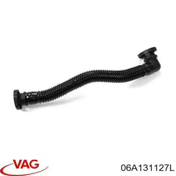 06A131127L VAG Cano derivado de ar, desde a bomba até a válvula de fornecimento de ar