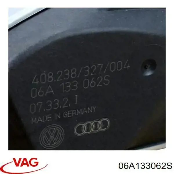 Válvula de borboleta montada VAG 06A133062S preço, a partir de 169,23 USD
