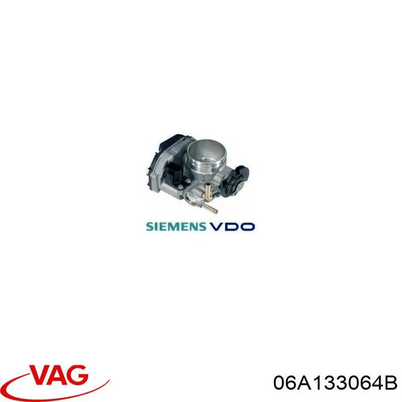 Compre 06A133064B VAG Válvula de borboleta montada