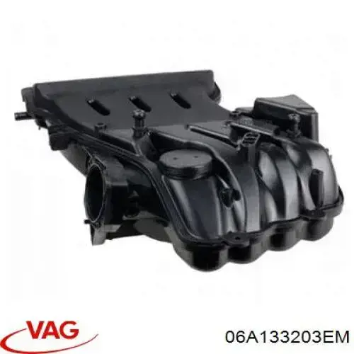 Tubo coletor de admissão superior VAG 06A133203EM preço, a partir de 173,59 USD