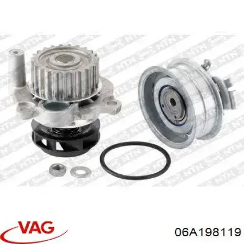 Compre 06A198119 VAG Correia do mecanismo de distribuição de gás, kit