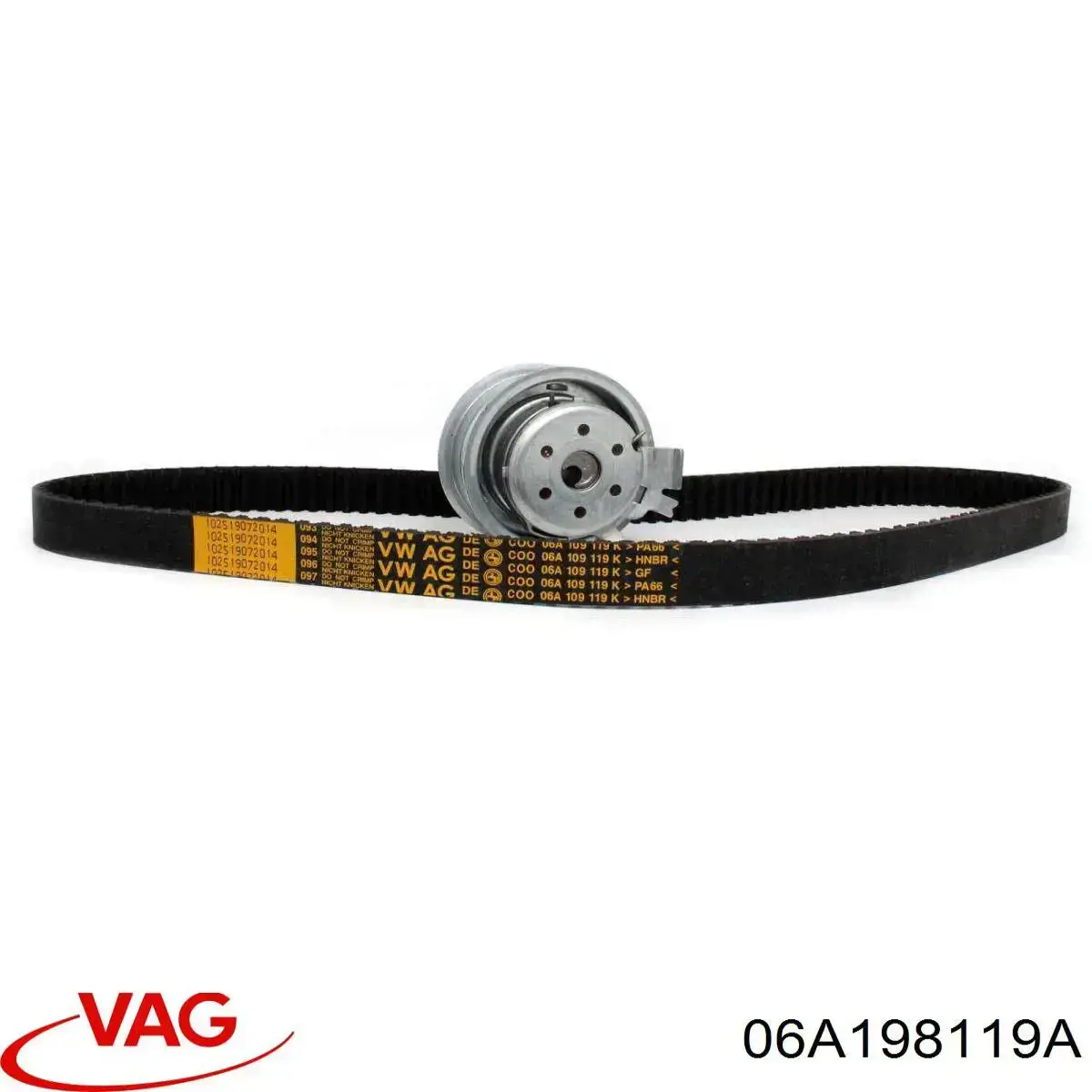 Compre 06A198119A VAG Correia do mecanismo de distribuição de gás, kit