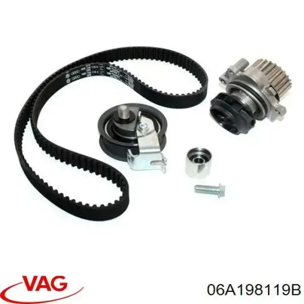 Correia do mecanismo de distribuição de gás, kit VAG 06A198119B preço, a partir de 78,87 USD