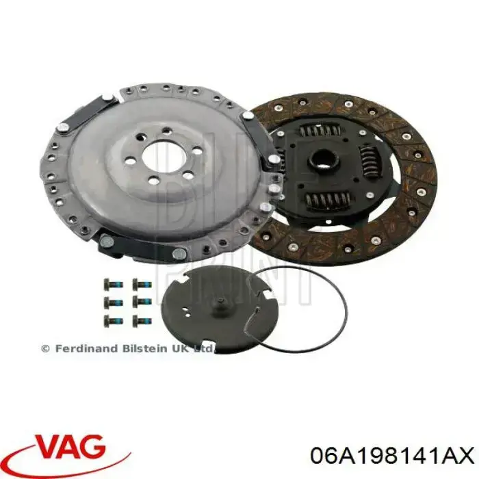 Kit de embraiagem (3 peças) VAG 06A198141AX preço, a partir de 95,34 USD
