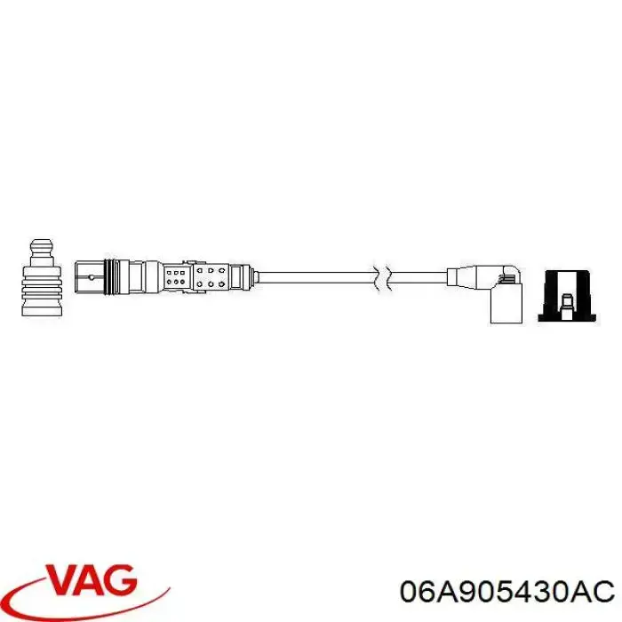 Fios de alta voltagem, kit VAG 06A905430AC preço, a partir de 51,33 USD