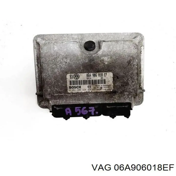 06A906018EF VAG Módulo de direção (Centralina eletrônica) de motor