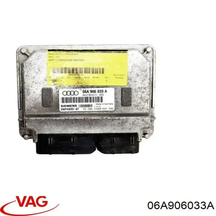 06A906033A VAG Módulo de direção (Centralina eletrônica) de motor