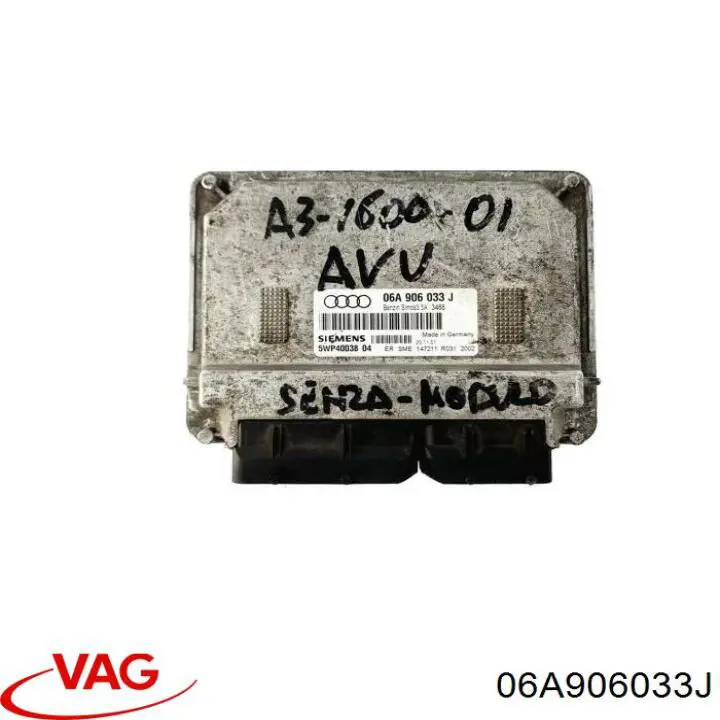 06A906033J VAG Módulo de direção (Centralina eletrônica) de motor