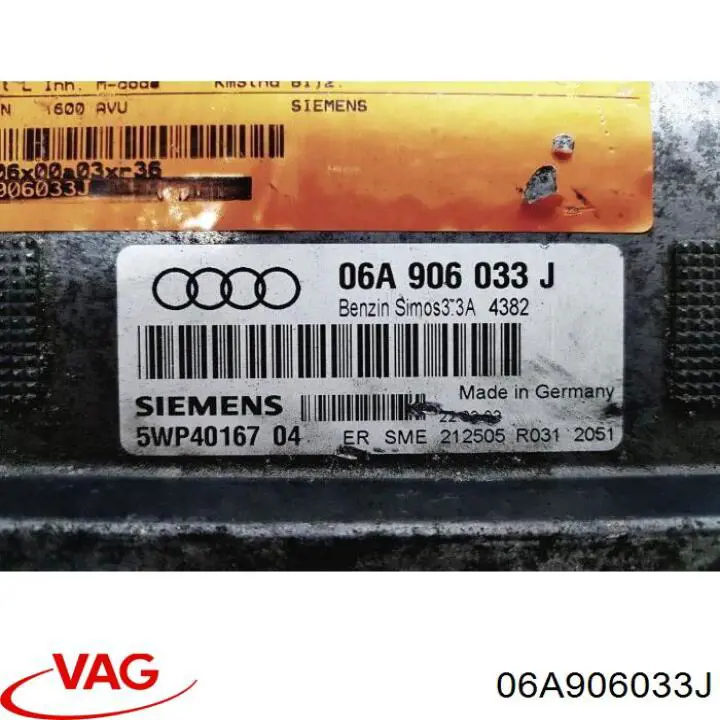 Módulo de direção (Centralina eletrônica) de motor VAG 06A906033J preço, a partir de 162,38 USD