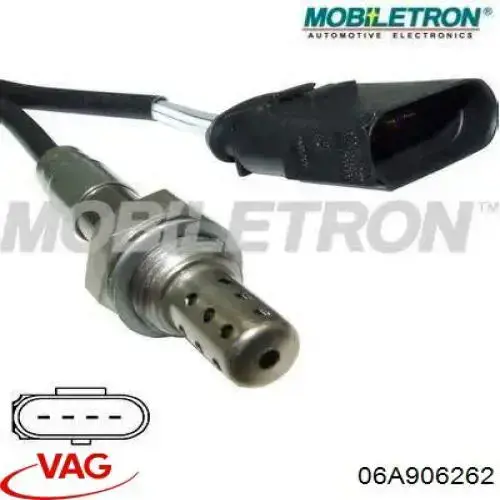 Compre 06A906262 VAG Sonda lambda, sensor de oxigênio depois de catalisador