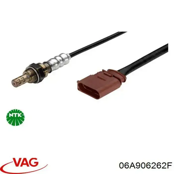 Compre 06A906262F VAG Sonda lambda, sensor de oxigênio depois de catalisador
