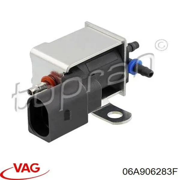 06A906283F VAG Convertidor de pressão (solenoide) de supercompressão