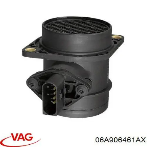 Compre 06A906461AX VAG Sensor de fluxo (consumo) de ar, medidor de consumo M.A.F. - (Mass Airflow)