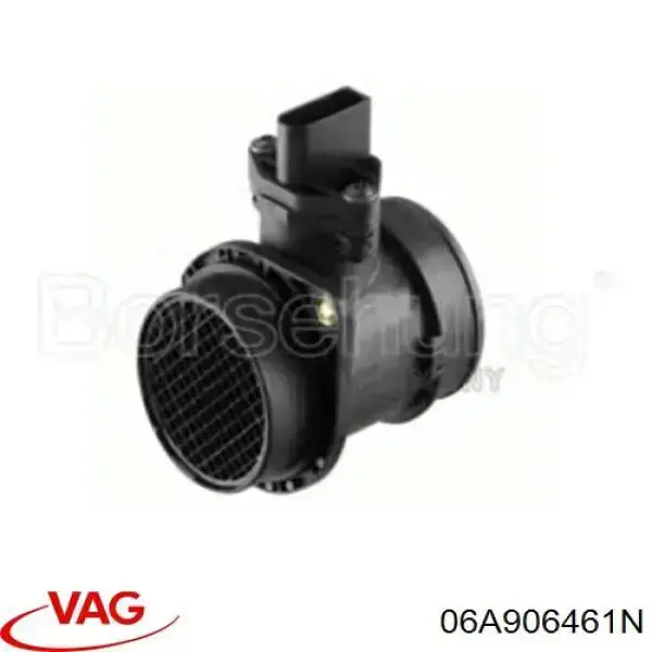 Compre 06A906461N VAG Sensor de fluxo (consumo) de ar, medidor de consumo M.A.F. - (Mass Airflow)