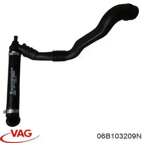 Compre 06B103209N VAG Cano derivado de ventilação de cárter (de separador de óleo)