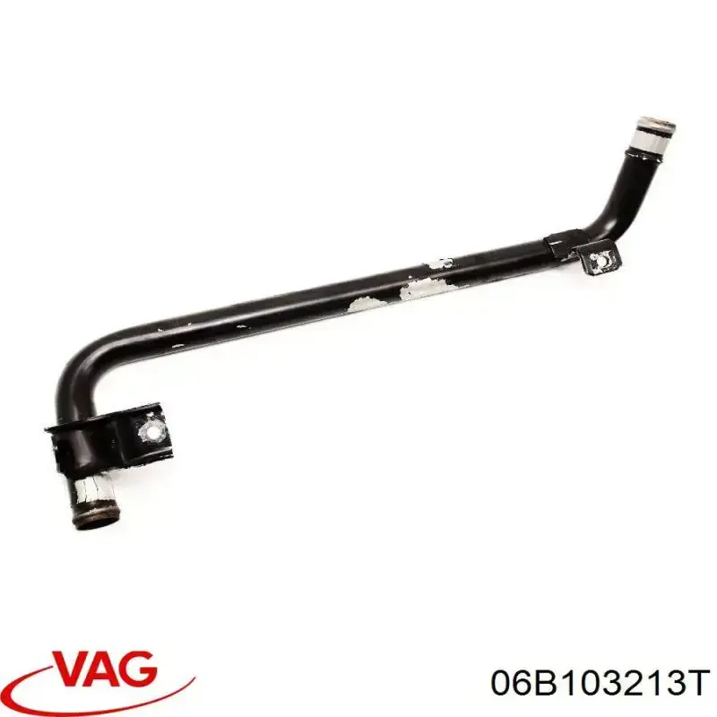 06B103213T VAG Cano derivado de ventilação de cárter (de separador de óleo)